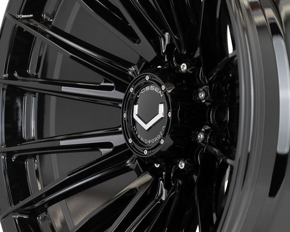 24" Vossen HFX2 Gloss Black 24x10 Concave Wheels Rims Fits RAM 2500 3500