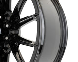 20" Vossen HFX2 Gloss Black 20x9 Concave Wheels Rims Fits RAM 2500 3500