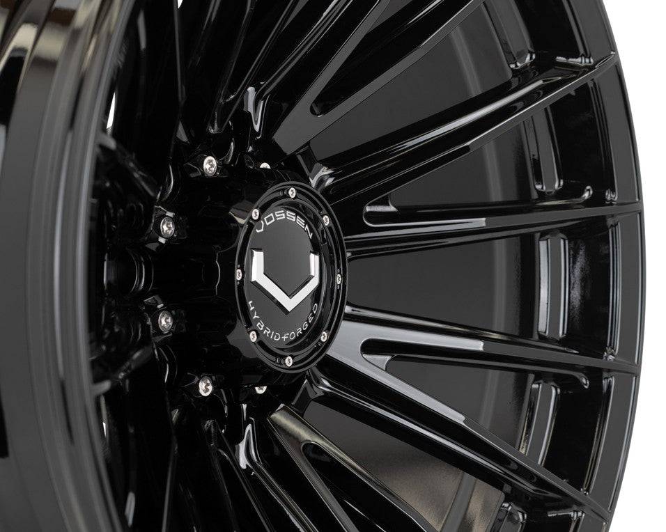 24" Vossen HFX2 Gloss Black 24x12 Concave Wheels Fits Ford F250 F350 Super Duty
