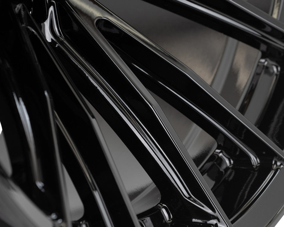 24" Vossen HFX2 Gloss Black 24x12 Wheels Fits Chevy Silverado HD 2001-2010