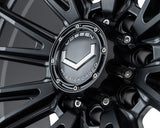 20" Vossen HFX2 Satin Black 20x10 Concave Wheels Fits GMC Sierra 2500HD 3500HD