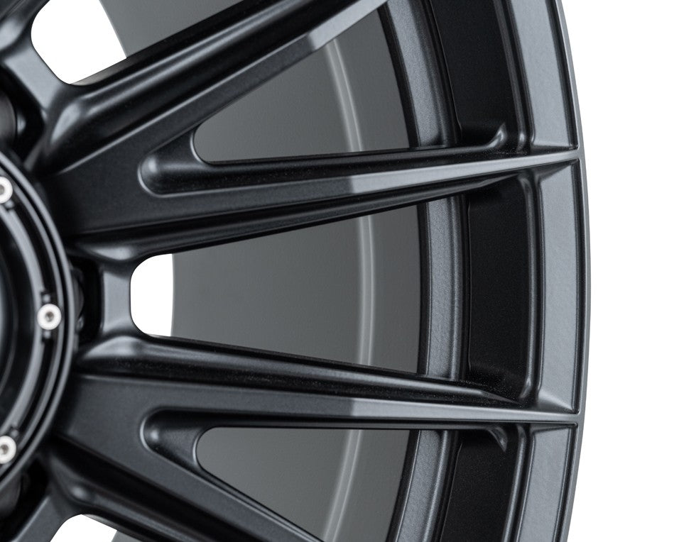 22" Vossen HFX2 Satin Black 22x10 Concave Wheels Fits Ford F250 F350 Super Duty