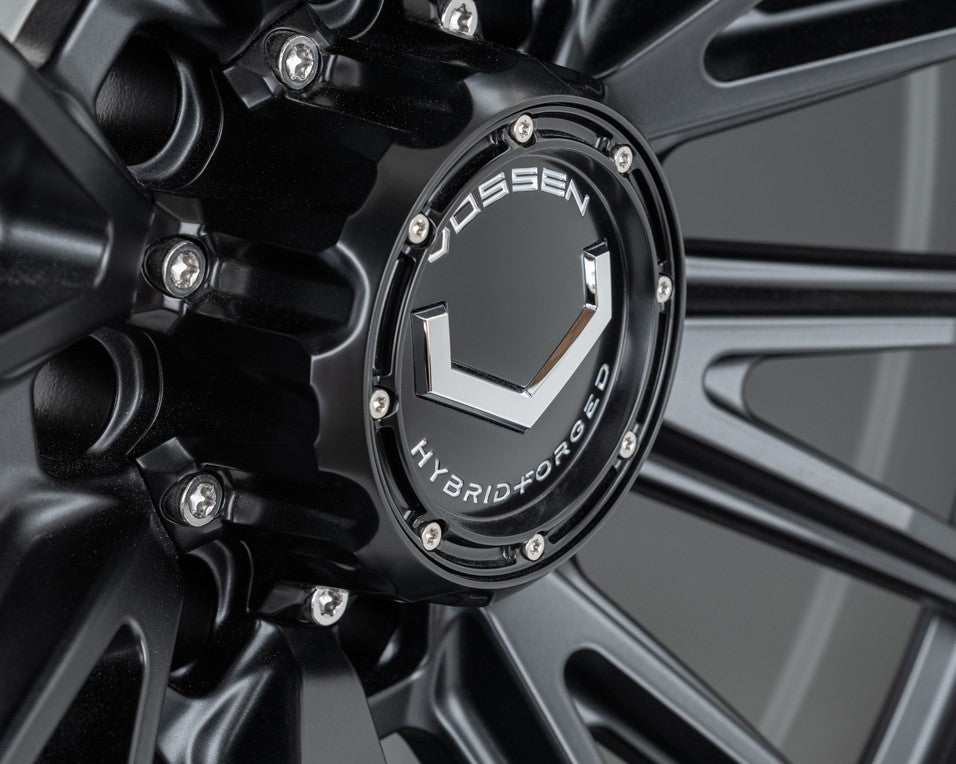 20" Vossen HFX2 Satin Black 20x10 Concave Wheels Fits GMC Sierra 2500HD 3500HD