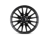 24" Vossen HFX2 Satin Black 24x12 Concave Wheels Fits GMC Sierra HD 2001-2010