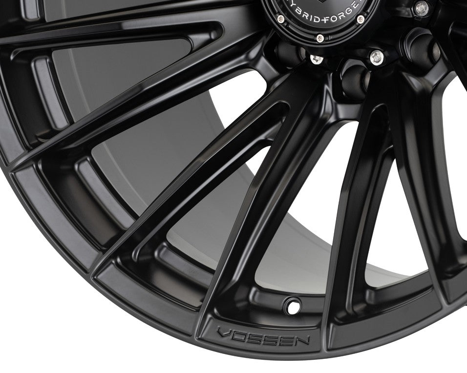 22" Vossen HFX2 Satin Black 22x12 Concave Wheels Fits GMC Sierra 2500HD 3500HD
