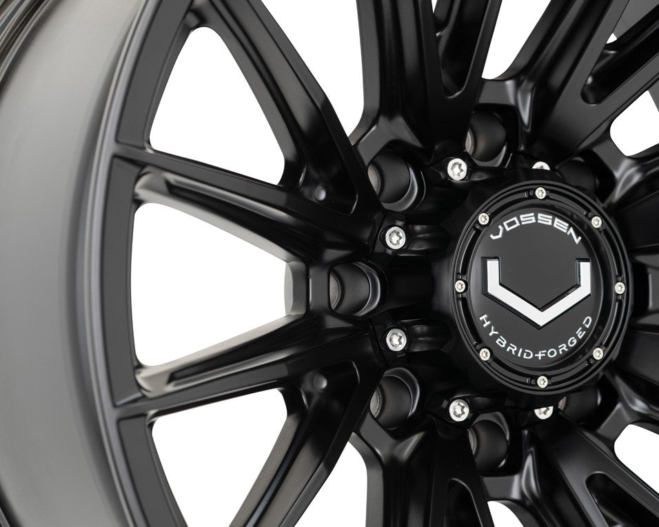 22" Vossen HFX2 Satin Black 22x12 Concave Wheels Fits GMC Sierra 2500HD 3500HD