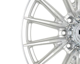 22" Vossen HFX2 Silver Polished 22x12 Wheels Fits GMC Sierra 2500HD 3500HD