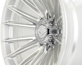 20" Vossen HFX2 Silver Polished 20x10 Wheels Fits Chevy Silverado 2500HD 3500HD