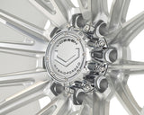 24" Vossen HFX2 Silver Polished 24x12 Wheels Fits GMC Sierra HD 2001-2010