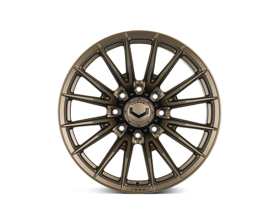 20" Vossen HFX2 Terra Bronze 20x9 Concave Wheels Fits Ford F250 F350 Super Duty