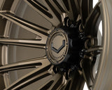22" Vossen HFX2 Terra Bronze 22x10 Concave Wheels Fits Ford F250 F350 Super Duty