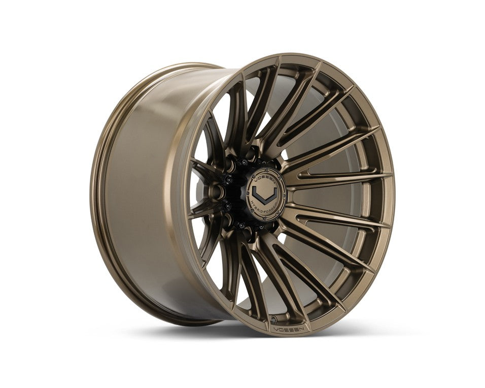 22" Vossen HFX2 Terra Bronze 22x10 Concave Wheels Fits GMC Sierra 2500HD 3500HD