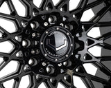 22" Vossen HFX3 Gloss Black 22x12 Concave Wheels Fits GMC Sierra HD 2001-2010