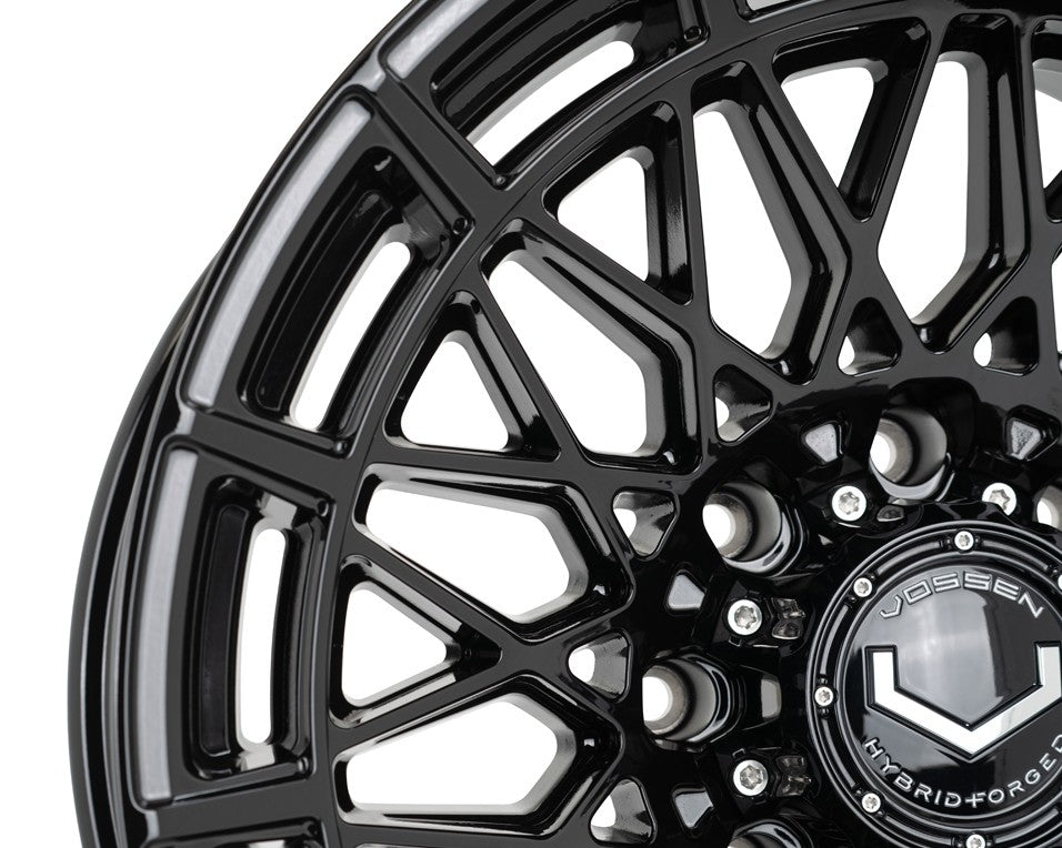 22" Vossen HFX3 Gloss Black 22x10 Wheels Fits Chevy Silverado 2500HD 3500HD