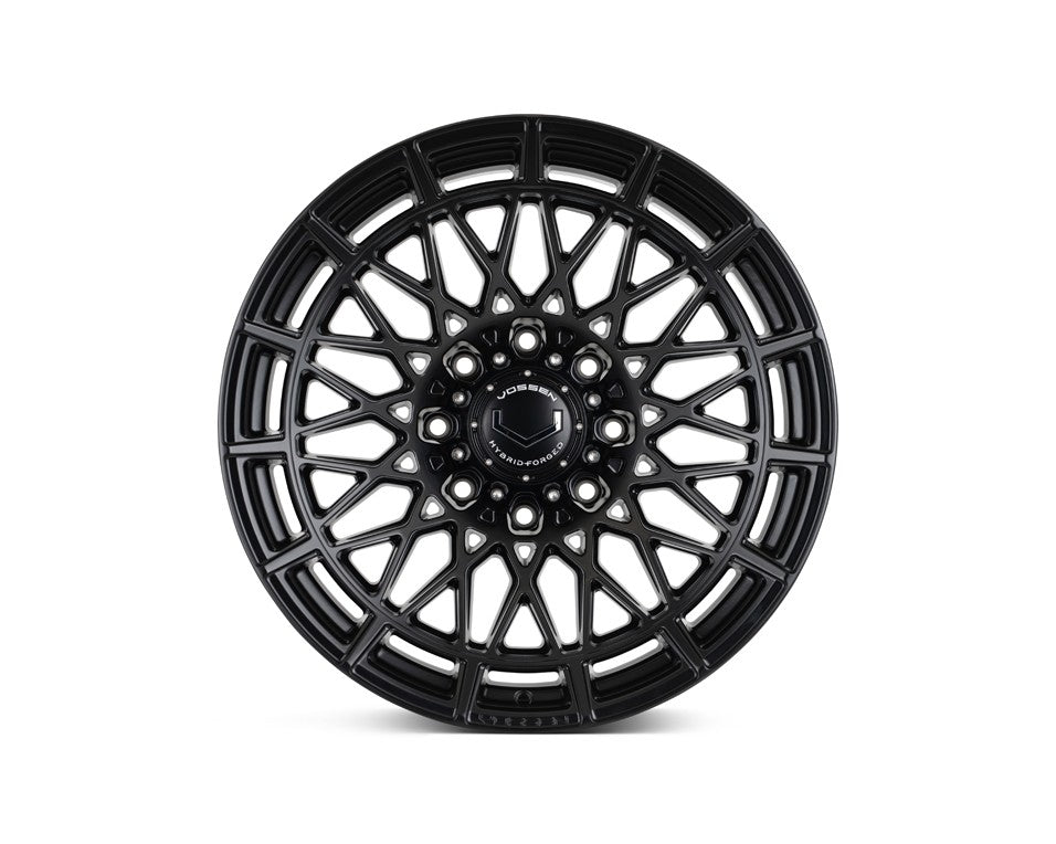 24" Vossen HFX3 Satin Black 24x12 Concave Wheels Fits Ford F250 F350 Super Duty