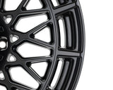 24" Vossen HFX3 Satin Black 24x12 Concave Wheels Rims Fits Dodge Ram 2500 3500