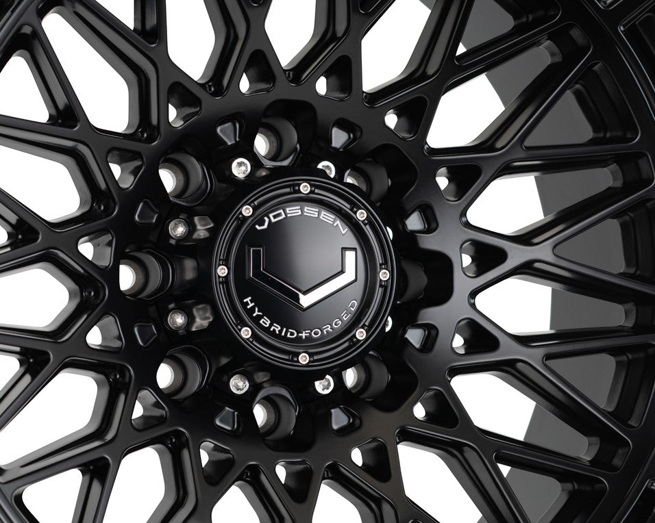 24" Vossen HFX3 Satin Black 24x12 Concave Wheels Rims Fits Dodge Ram 2500 3500