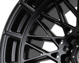 22" Vossen HFX3 Satin Black 22x12 Concave Wheels Fits GMC Sierra HD 2001-2010