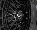24" Vossen HFX3 Satin Black 24x12 Wheels Fits Chevy Silverado 2500HD 3500HD