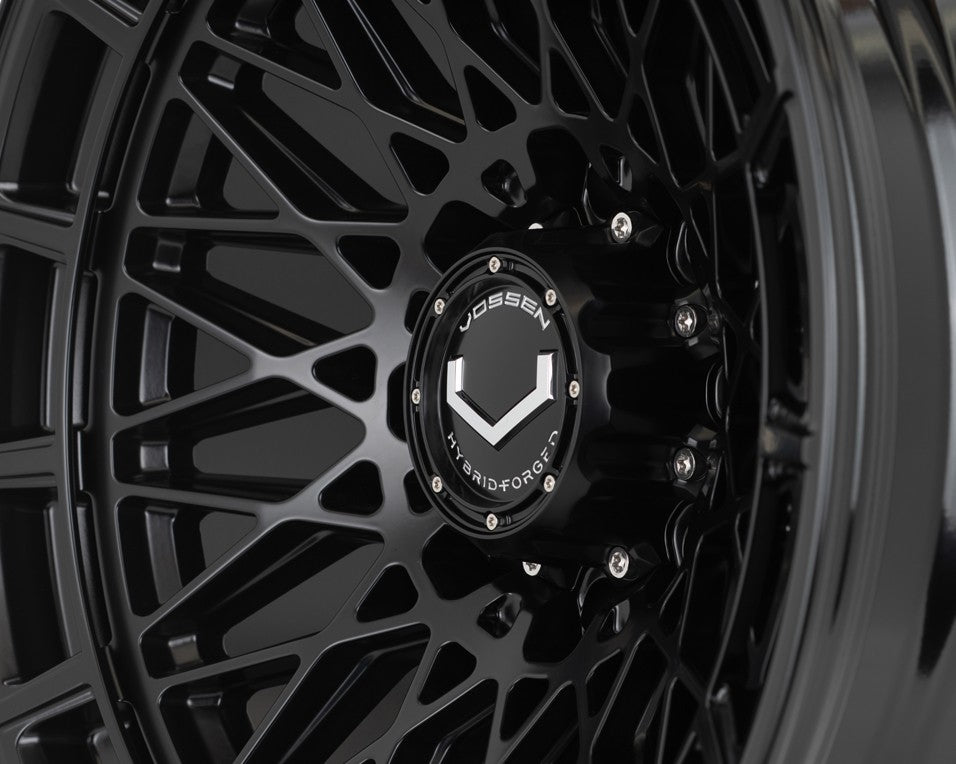 24" Vossen HFX3 Satin Black 24x12 Concave Wheels Fits Ford F250 F350 Super Duty