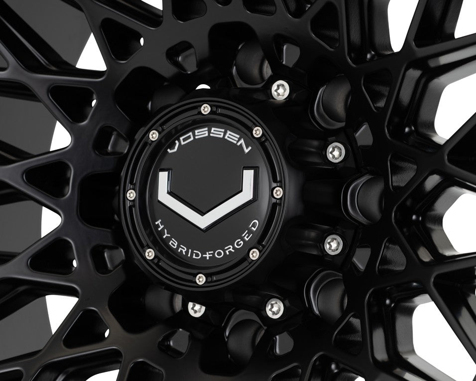 24" Vossen HFX3 Satin Black 24x12 Concave Wheels Fits GMC Sierra 2500HD 3500HD