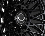 24" Vossen HFX3 Satin Black 24x12 Concave Wheels Fits GMC Sierra 2500HD 3500HD