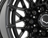 22" Vossen HFX3 Satin Black 22x12 Concave Wheels Rims Fits Dodge Ram 2500 3500