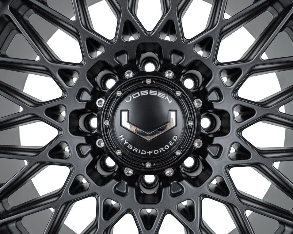 20" Vossen HFX3 Satin Black 20x9 Concave Wheels Fits GMC Sierra HD 2001-2010