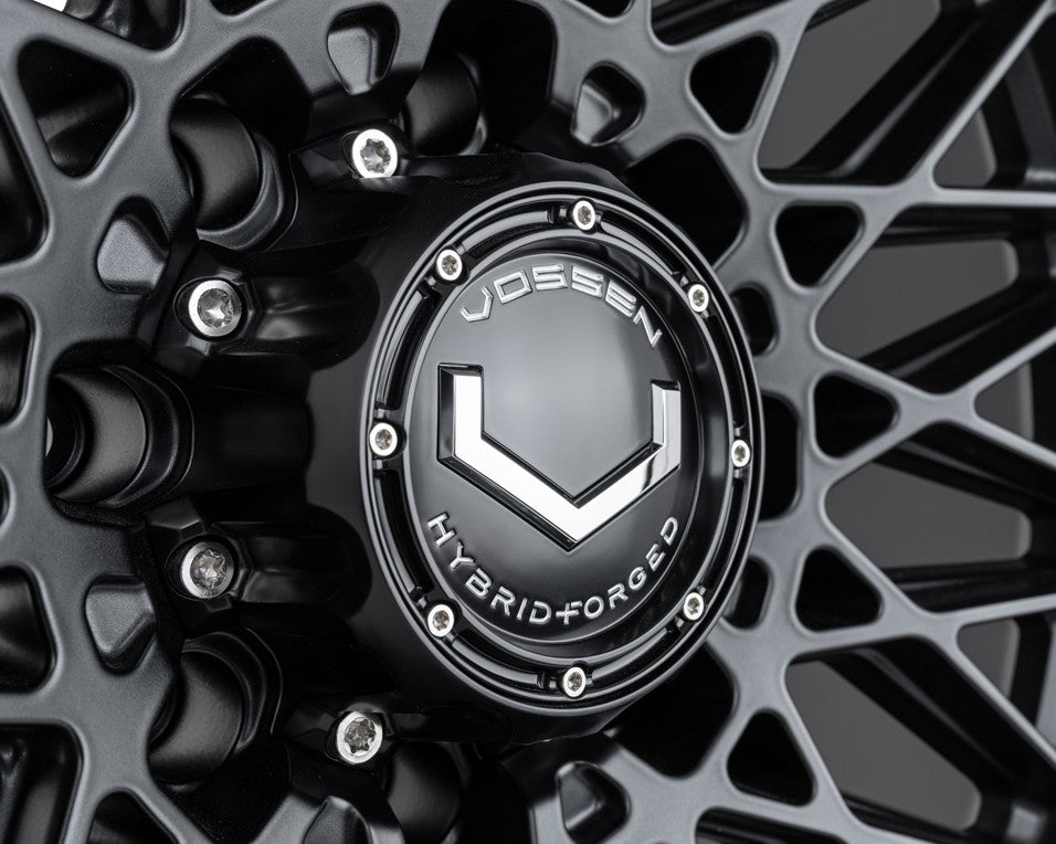 20" Vossen HFX3 Satin Black 20x9 Concave Wheels Fits GMC Sierra HD 2001-2010
