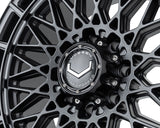 20" Vossen HFX3 Satin Black 20x10 Concave Wheels Rims Fits Dodge Ram 2500 3500