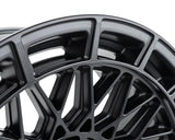 20" Vossen HFX3 Satin Black 20x10 Concave Wheels Rims Fits Dodge Ram 2500 3500