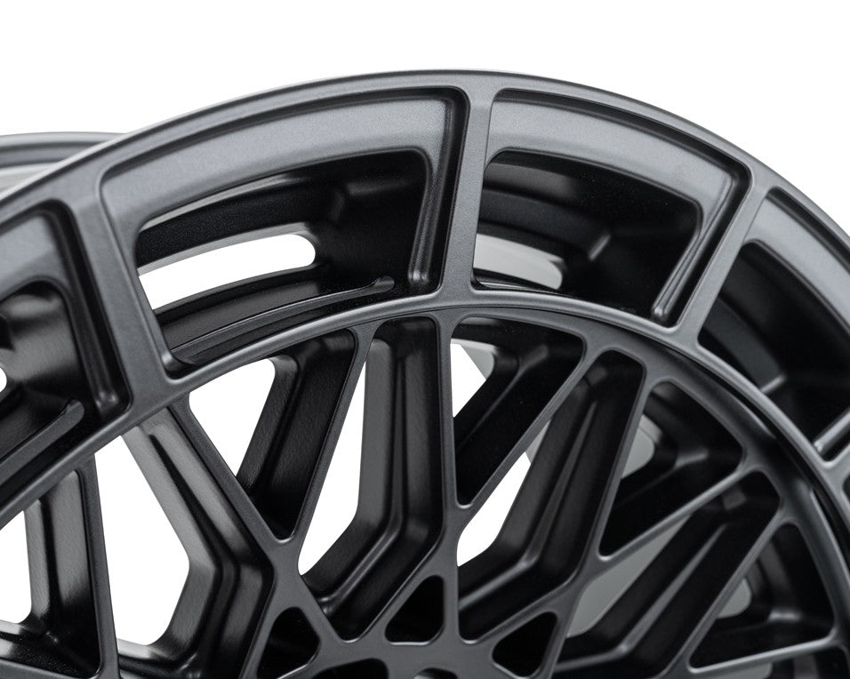 20" Vossen HFX3 Satin Black 20x10 Concave Wheels Fits GMC Sierra 2500HD 3500HD