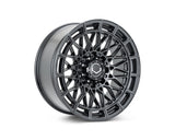20" Vossen HFX3 Satin Black 20x10 Wheels Fits Chevy Silverado 2500HD 3500HD