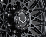 20" Vossen HFX3 Satin Black 20x9 Concave Wheels Fits GMC Sierra HD 2001-2010