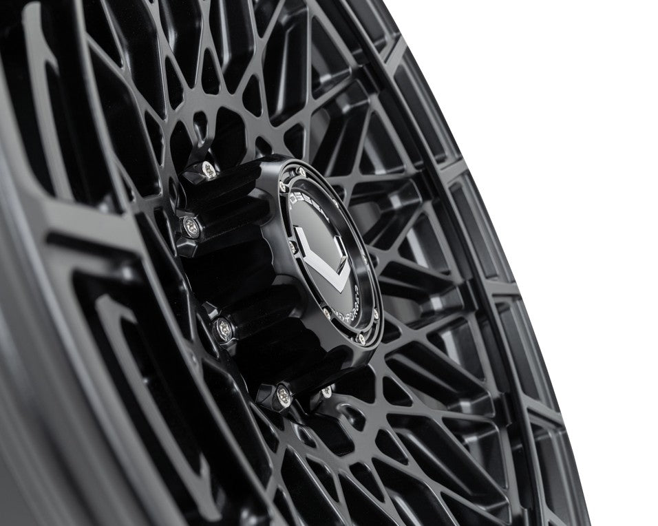 22" Vossen HFX3 Satin Black 22x10 Concave Wheels Fits GMC Sierra HD 2001-2010