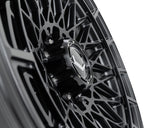 22" Vossen HFX3 Satin Black 22x10 Wheels Fits Chevy Silverado HD 2001-2010