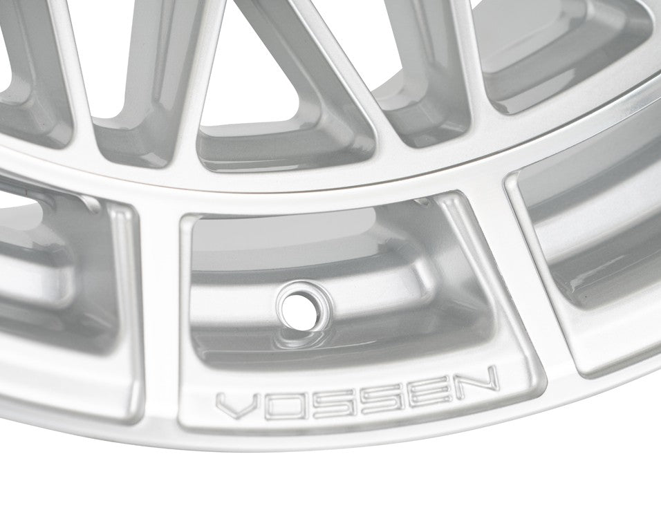 20" Vossen HFX3 Silver Polished 20x10 Wheels Fits Chevy Silverado HD 2001-2010