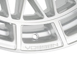 20" Vossen HFX3 Silver Polished 20x10 Wheels Fits Chevy Silverado HD 2001-2010
