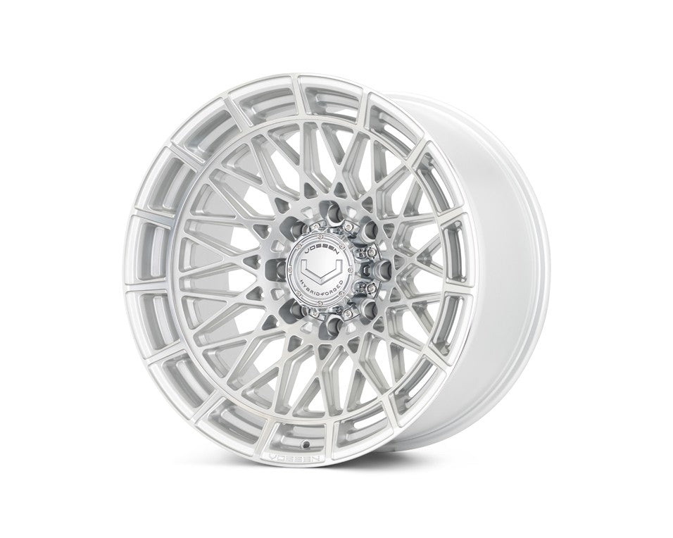 20" Vossen HFX3 Silver Polished 20x10 Concave Wheels Rims Fits RAM 2500 3500