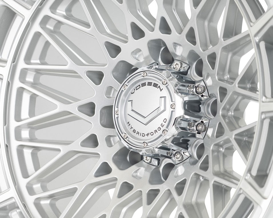 20" Vossen HFX3 Silver Polished 20x9 Concave Wheels Rims Fits RAM 2500 3500