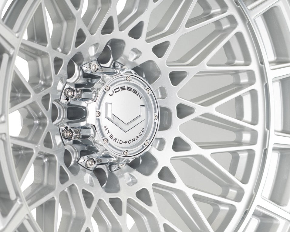 20" Vossen HFX3 Silver Polished 20x9 Wheels Fits GMC Sierra 2500HD 3500HD