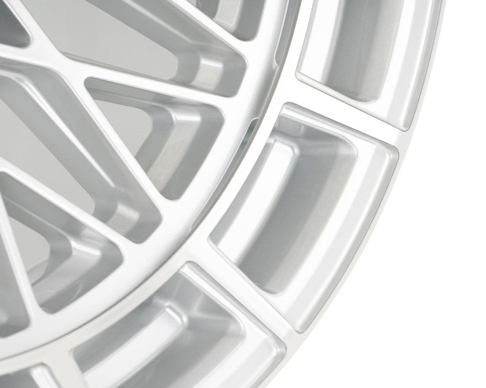 20" Vossen HFX3 Silver Polished 20x10 Wheels Fits GMC Sierra HD 2001-2010
