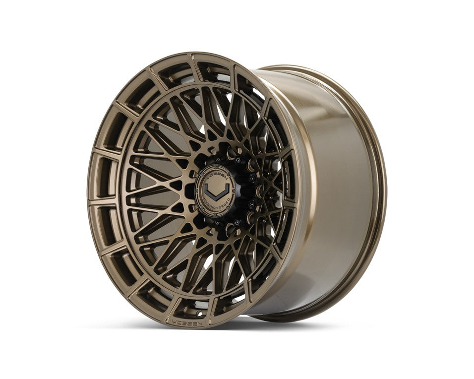 22" Vossen HFX3 Terra Bronze 22x10 Wheels Fits Chevy Silverado 2500HD 3500HD