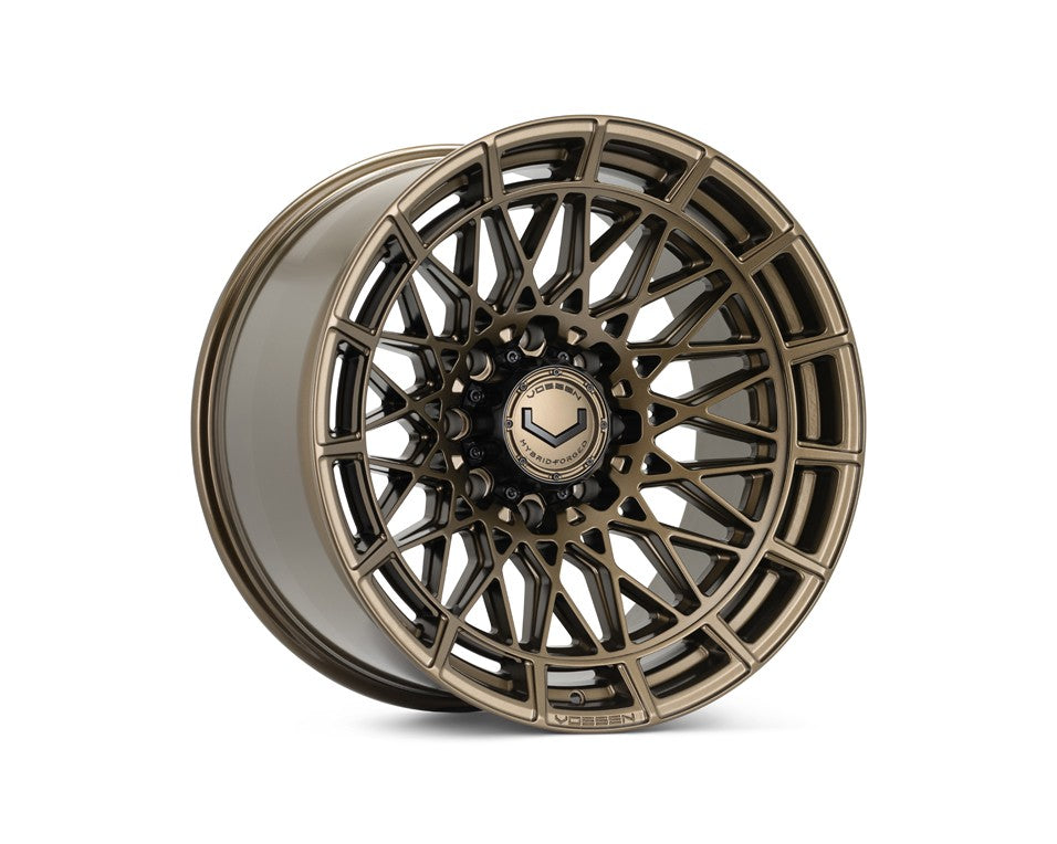 20" Vossen HFX3 Terra Bronze 20x10 Concave Wheels Fits Ford F250 F350 Super Duty