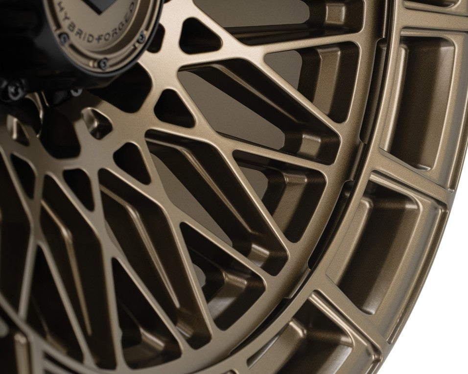 22" Vossen HFX3 Terra Bronze 22x10 Wheels Fits Chevy Silverado 2500HD 3500HD