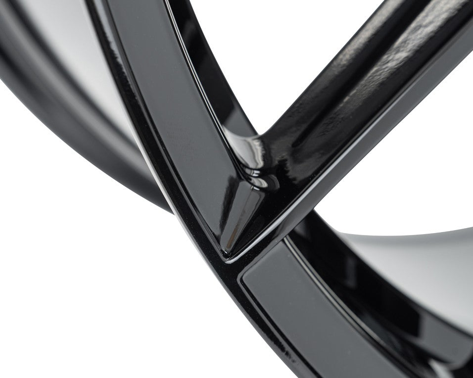 19" Vossen HFX4 Gloss Black 19x8.5 19x9.5 Wheels Fits Mercedes SL500 SL550 SL63