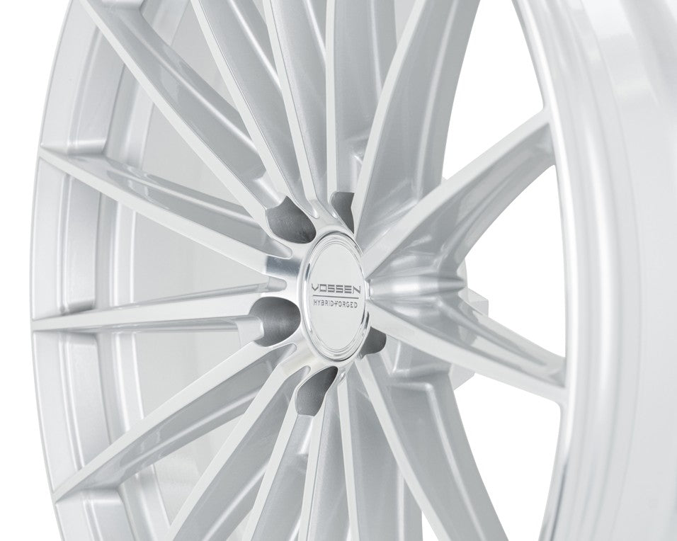 20" Vossen HFX4 Silver Polished 20x9 Concave Wheels Fits Audi B8 A4 S4 Quattro