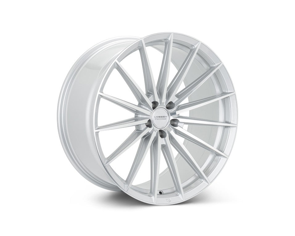 19" Vossen HFX4 Silver Polished 19x9.5 Concave Wheels Rims Fits Audi B8 A4 S4