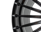 24" Vossen HFX4 Gloss Black 24x10 Concave Wheels Rims Fits Cadillac Escalade