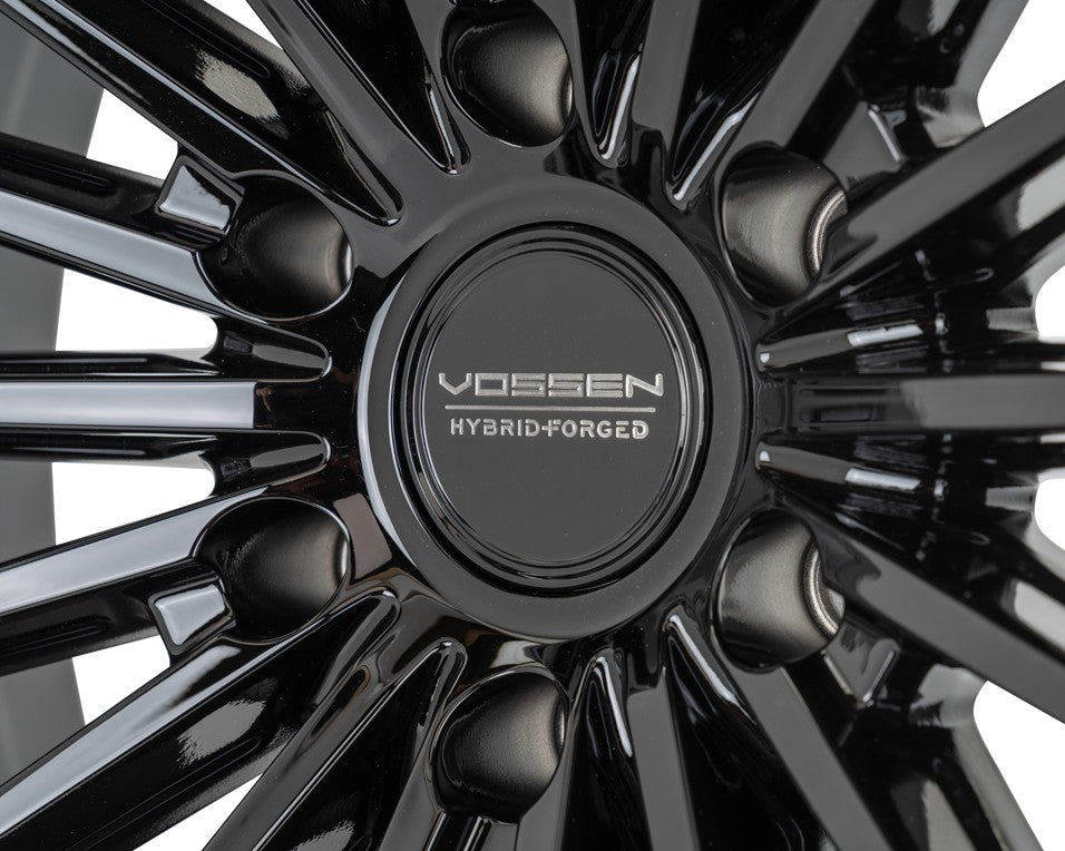 20" Vossen HFX4 Gloss Black 20x9.5 Concave Wheels Rims Fits Ford Ranger Raptor